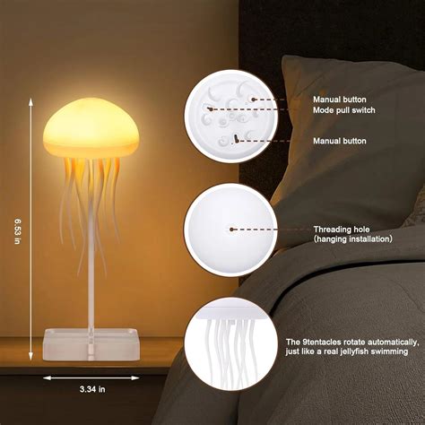 Jelly: Viral RGB Jellyfish Lamp with Voice Control, Dancing Legs & USB