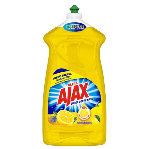 AJAX Liquid Dish Soap, Lemon Scent, 52 Fluid Ounce – Walmart Inventory ...