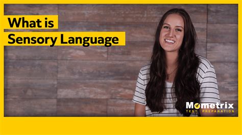What is Sensory Language? (Review Video)