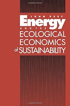 Buy Energy and the Ecological Economics of Sustainability Book Online ...