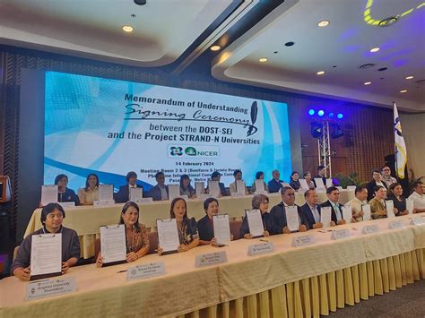 SSU Joins project STRAND-N Universities, Inks MOU with DOST