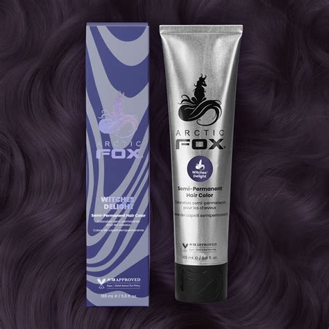 Hair Dye Colors - Semi-Permanent Vibrant Shades: Arctic Fox