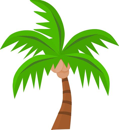 Image result for Simple Color Vector Drawing Palm Tree