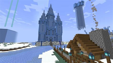 Image result for Minecraft Ice Castle Tutorial