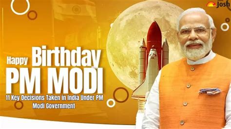 Narendra Modi Birthday: 11 Key Decisions Taken in India Under PM Modi ...