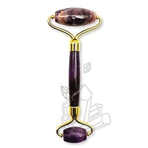 Dromen & Co Amethyst Facial Roller | Anti Aging Purple Roller Massager ...
