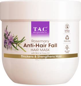 TAC - The Ayurveda Co. TAC Rosemery Anti Hair Fall Mask With Mint ...