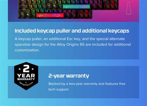 HyperX Alloy Origins 65 Percent (Aqua Tactile Switches) Mechanical ...