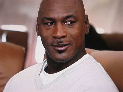 Michael Jordan rocks the Hitler/soul-patch combo
