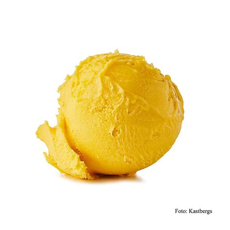 Kastbergs - Mango Sorbet, 5 l, PE shell | GOURMET VERSAND Online Shop