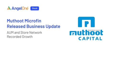 Muthoot Microfin Reports Robust Growth in AUM | Angel One