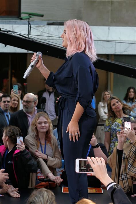 MEGHAN TRAINOR Performs at Today Show Citi Concert Series in New York ...