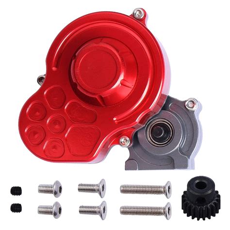 Buy Alloy Full Assembled Transmission Gearbox Complete Case for 1/10 ...