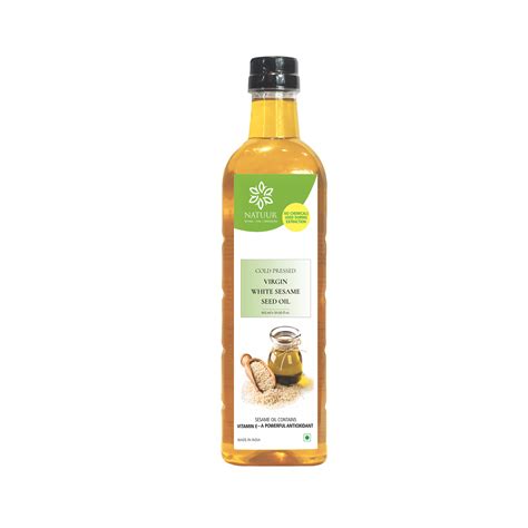 Natuur White Sesame Seeds Oil - Cold Pressed Virgin – Sushain