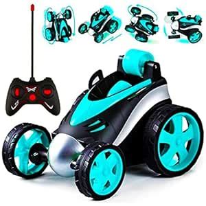 Remote Control Car RC Stunt Vehicle 360°Rotating Rolling Radio Control ...