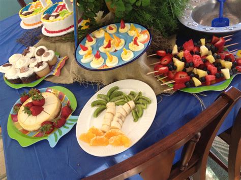 Beach Themed Snacks for a Fun 5th Birthday Party