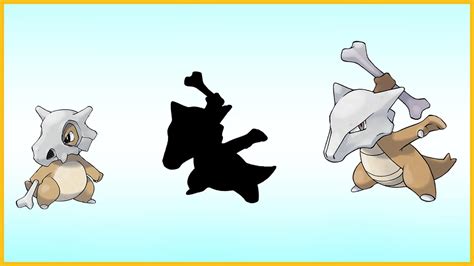 Cubone Pokemon Evolution Chart 的图像结果