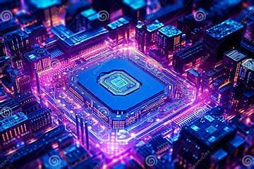 Image result for Blue Green Yellow Computer Chip