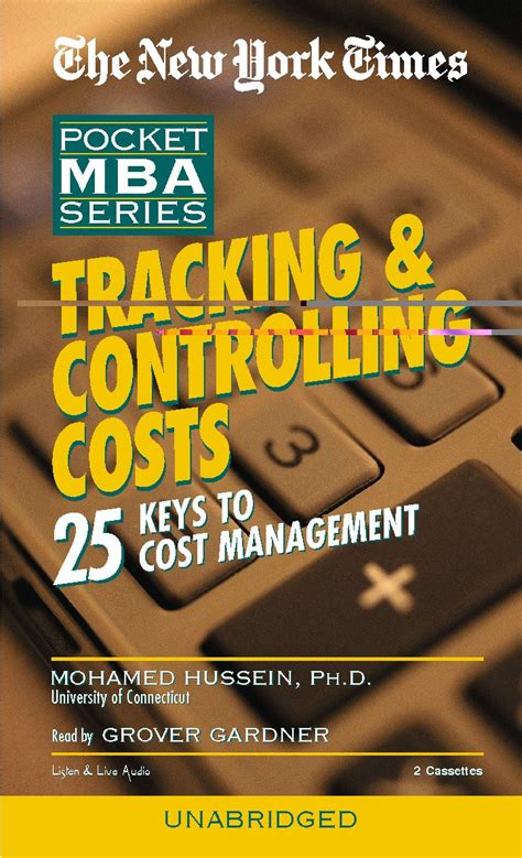 Buy Tracking & Controlling Costs: 25 Keys to Cost Management Book ...