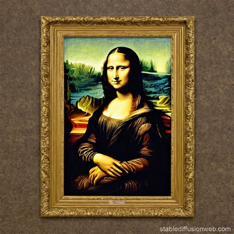 Mona Lisa Portrait | Stable Diffusion Online