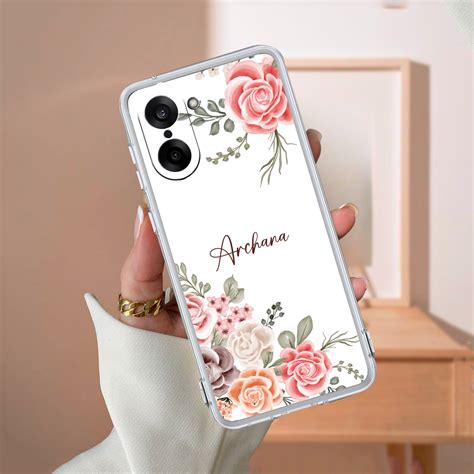 Pink Floral Transparent Silicon Case For OnePlus Nord CE5 5G – ShopOnCliQ