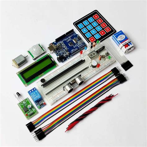 Image result for Components of an Arduino Starter Kit