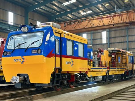 NCRTC inducts High-Speed CMV to foster OHE maintenance of Delhi ...