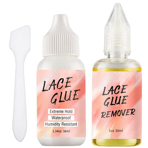 Amazon.com: Lace Front Glue Kit, 2 in 1 Lace Glue Remover & Lace Glue ...