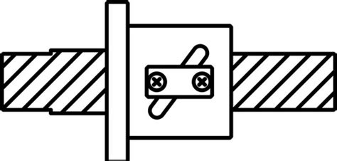 Image result for Spring Ball Screw Drawing