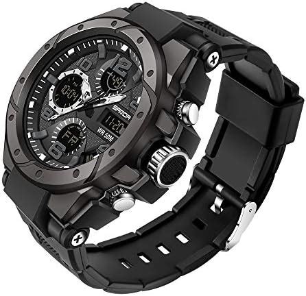Buy Mens Digital Watch - Sports Military Black Watches Waterproof ...