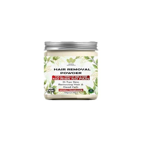 Buy Haria Naturals Hair Removal Powder (Mogra Fragrance) For Underarms ...