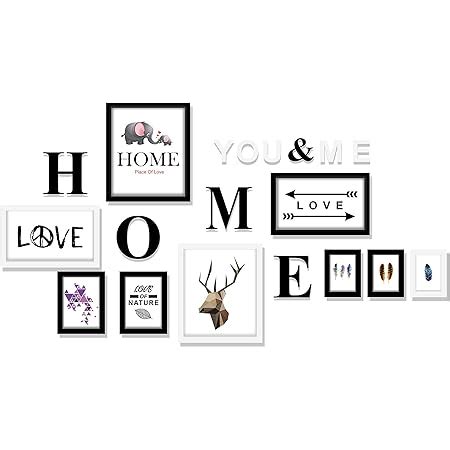 PAPER PLANE DESIGN PPD Picture frame set with Home Letters Wildlife ...