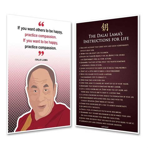 ArtinKart Combo Set of 2 Dalai Lama Quotes and Instructions Poster ...
