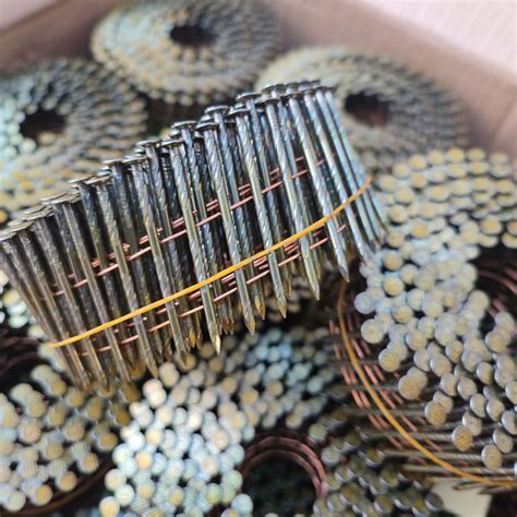 Round Head Galvanized Coil Roofing Nails