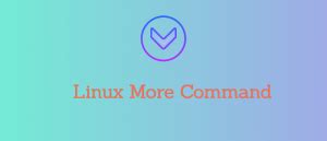 More Command in Linux 的图像结果