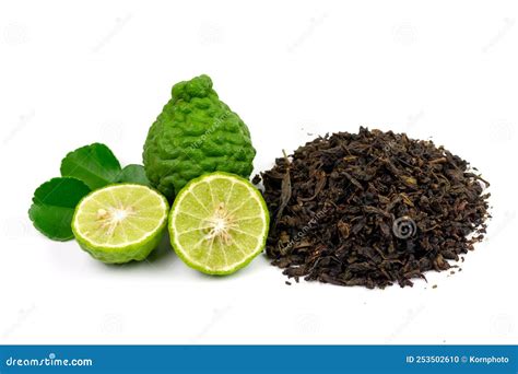 Bergamot Tea or Earl Grey Tea Aroma Drink for Healthy. Stock Photo ...