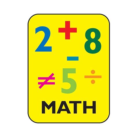 Math Classification Labels