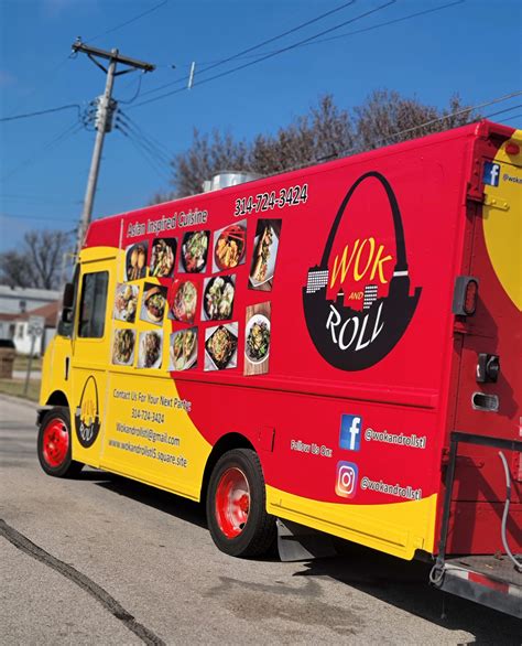 Best Food Trucks | Wok And Roll STL Food Truck - menu