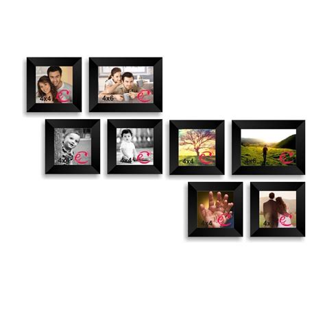 Memory Wall Collage Photo Frame Set of 8 individual photo frames ...