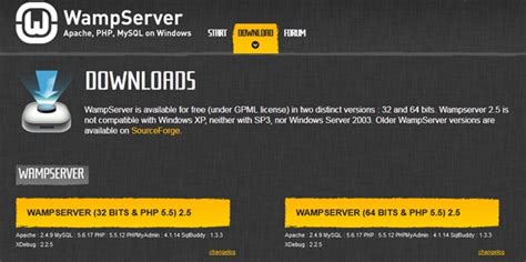 Install WampServer Windows 1.0 的图像结果