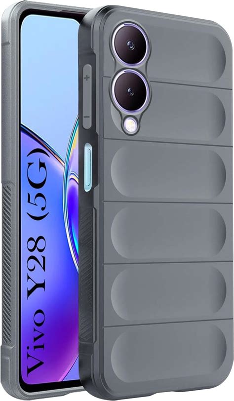 Jkobi Back Cover Case for Vivo Y28 5G (Matte Liquid Silicone | Micro ...