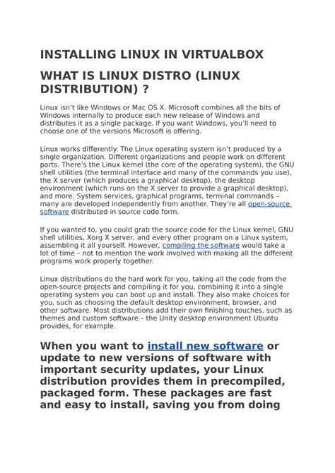 Image result for Installing Linux in VM VirtualBox