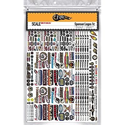 FireBrand RC • SPONSOR LOGO Decals 1C - Scale D | Ubuy India