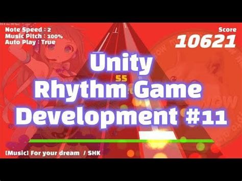Unity Rhythm Game Tutorial 的图像结果