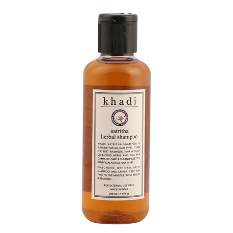 Buy Khadi Herbal Satritha Shampoo with Shikakai, Amla, Neem, Methi ...