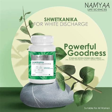 ShwetKanika White Discharge Tablets – Namyaa Skincare