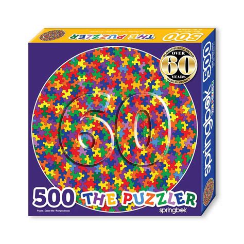 The Puzzler Round Puzzle - 500 Piece Jigsaw Puzzle by Springbok ...