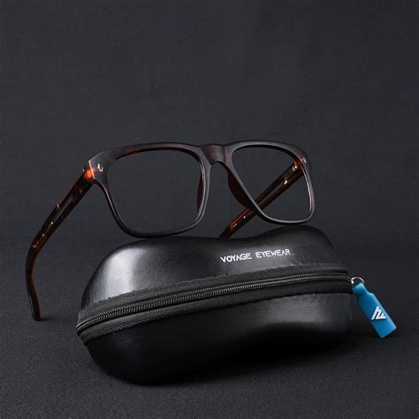 Voyage Lumina Demi Brown Wayfarer Eyeglasses for Men & Women (81205MG5 ...