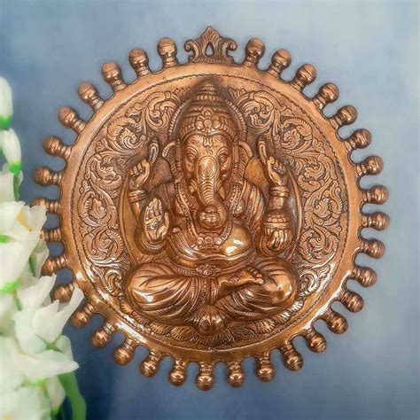 Antique Ganesh Wall Hanging Sculptures & Idols - Buy Now!