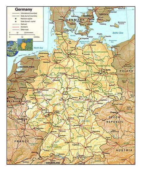 Image result for Map of Germany